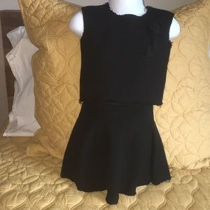 Sweatshirt skirt set